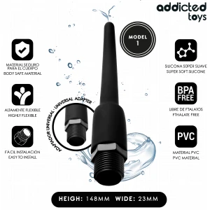 ADDICTED TOYS - NETTOYANT ANAL AVEC ADAPTATEUR UNIVERSEL MODÃLE 1